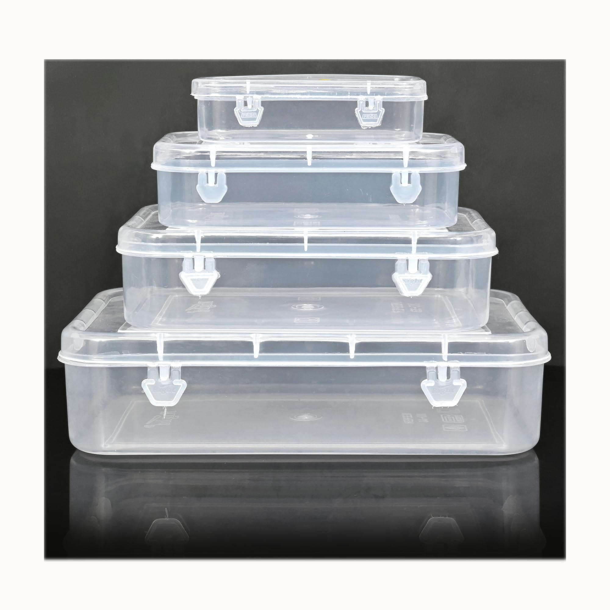 Storage Boxes, Transparent Boxes, Jewellery Box organizer, Medicine Box Organizer, Multipurpose boxes (set of 4 different size boxes) (B0DCS6GJG7) Amazon Price History, Amazon Price Tracker