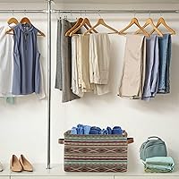 Vista 5 de xigua Cesta de almacenamiento mexicana de sarape a rayas, colorido contenedor de almacenamiento con asa, cubo de almacenamiento grande plegable