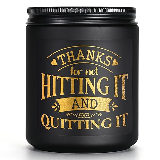 UOKPT Scented Candles for Men - Funny Gifts for Boyfriend - Naughty Birthday Gift for Him - Anniversary Valentines Day Engagement Christmas Love You Presents for Husband Fiance Couples Guy BF