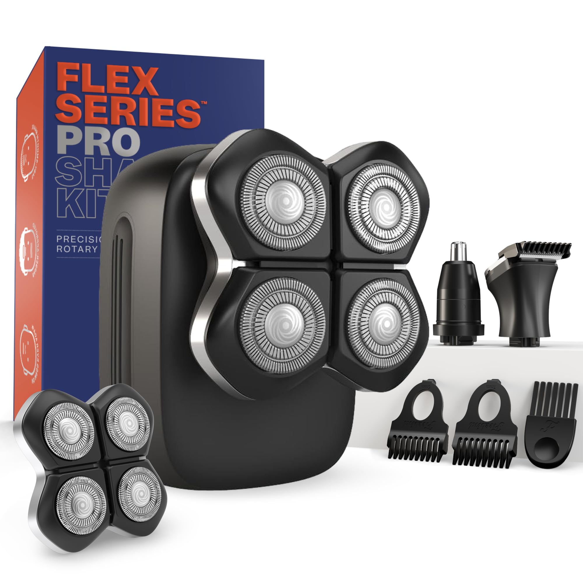 Freebird FlexSeries Pro Shaver - Men's Head & Body -8 Freebird FlexSeries Pro Shaver - Men's Head & Body -8