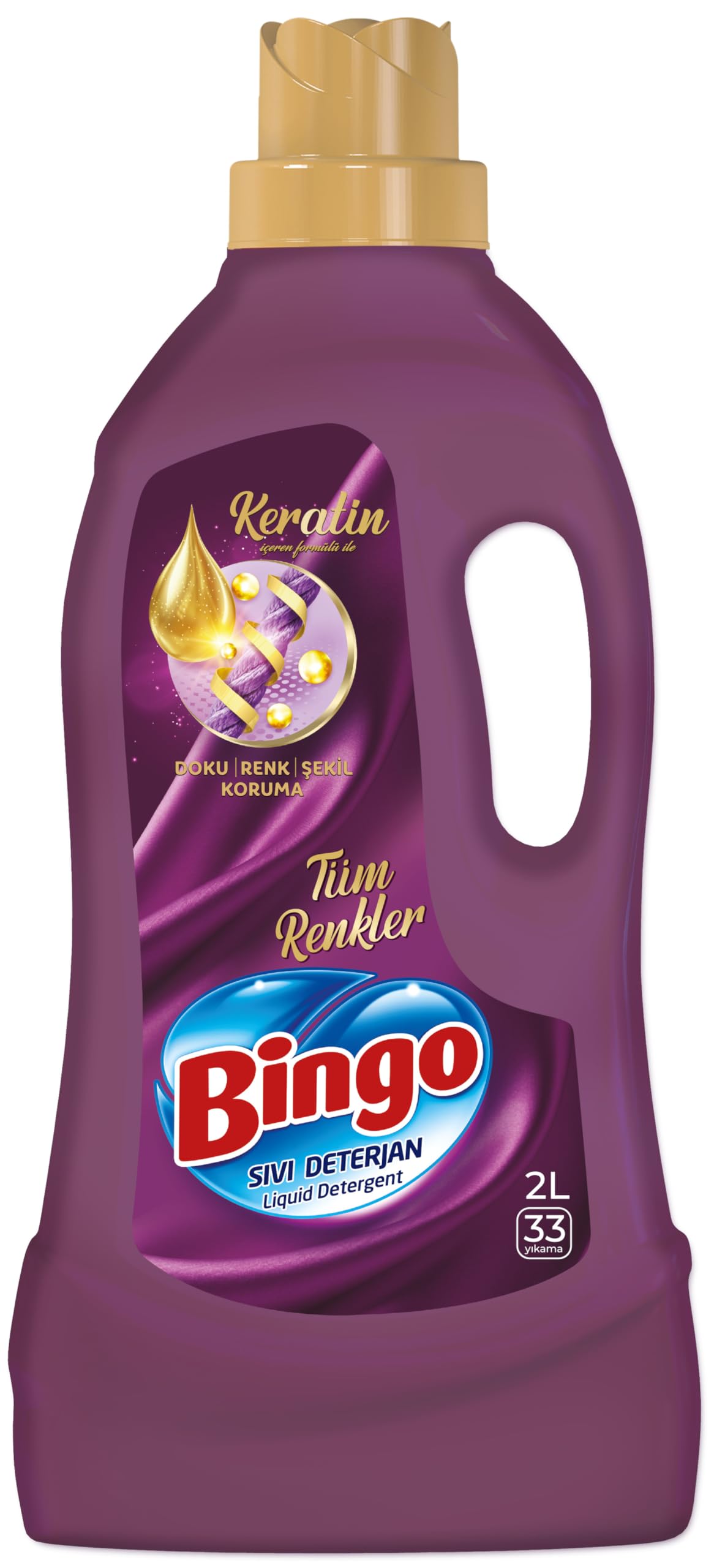 Bingo Sıvı Çamaşır Deterjan Bakım Onaran Bakım 2000 ml 33 Yıkama