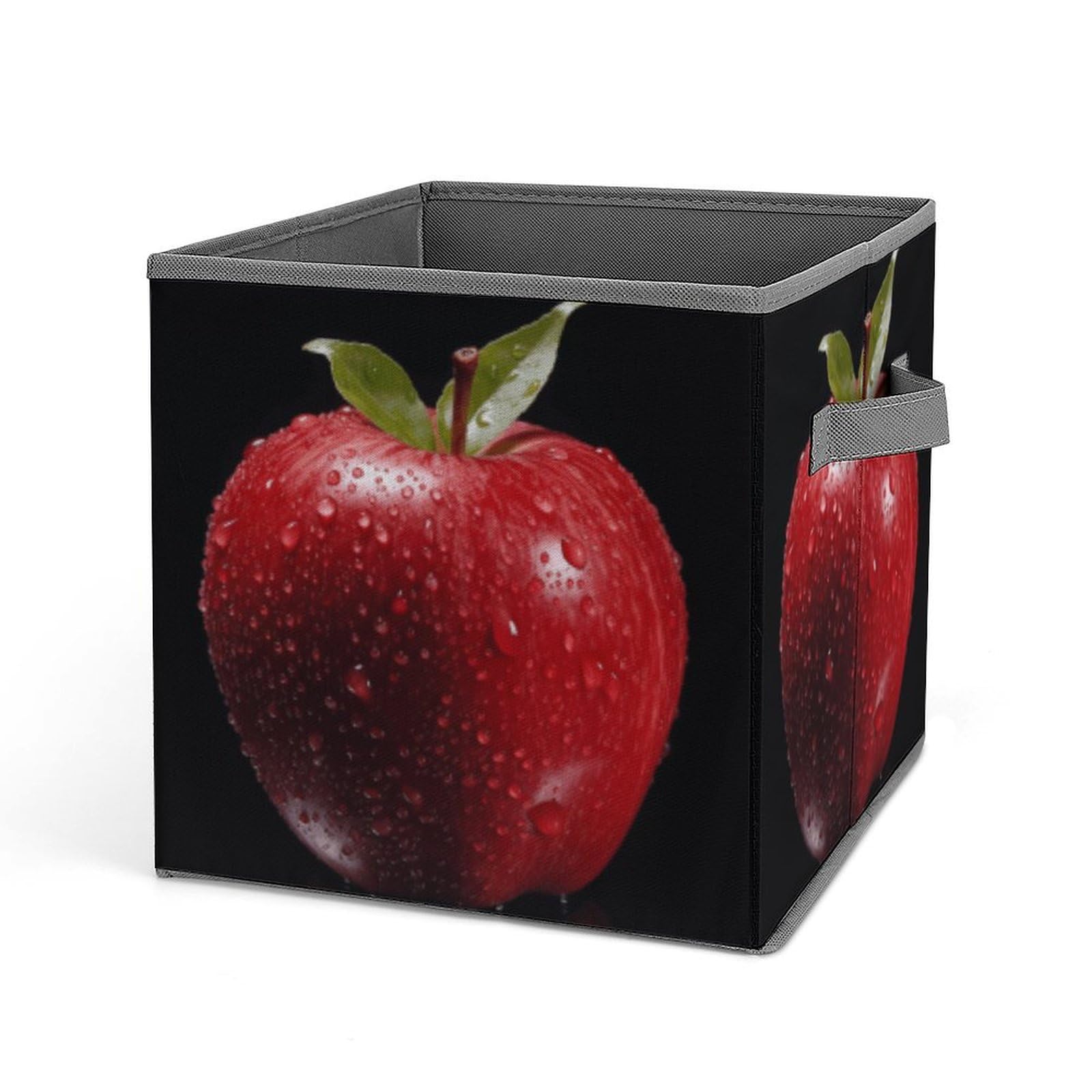 Boîtes de rangement pliables avec poignées pour vêtements et placard