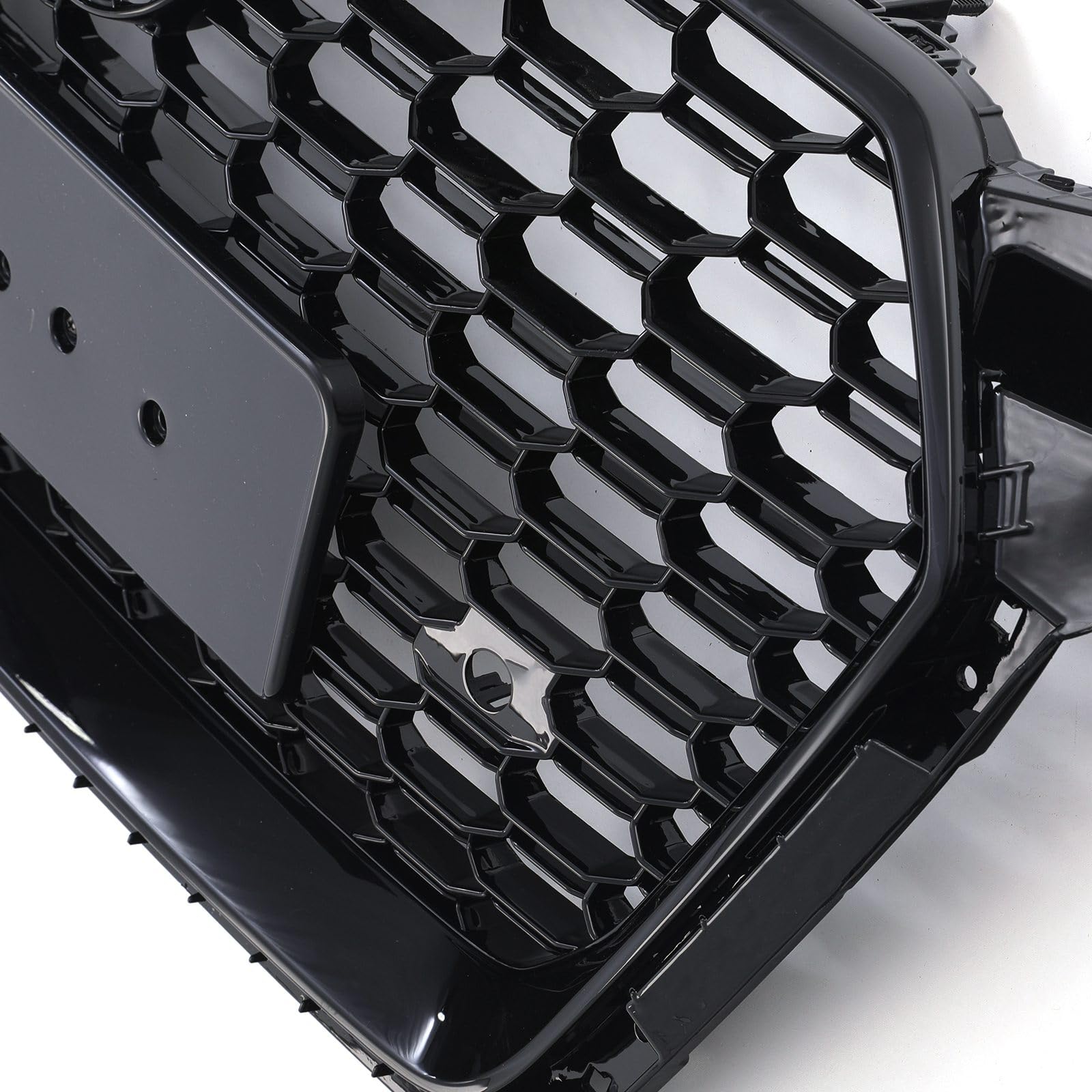 Griglia nera stile RS5 cromata accessori griglia per Audi A5 B9 F5 2017-20
