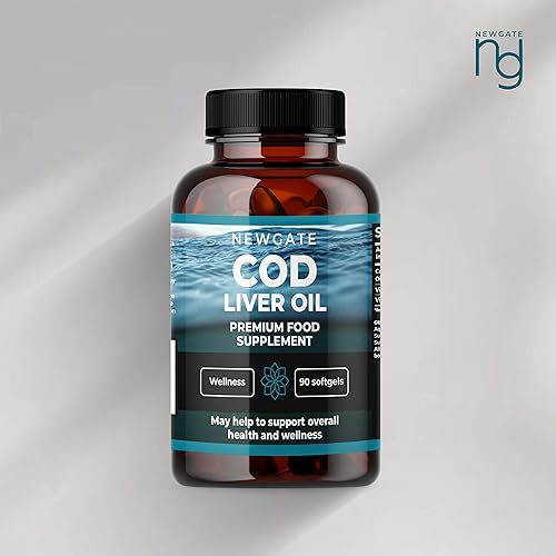 Miniatura 2 de Aceite de hígado de bacalao 90 cápsulas blandas de 1000 mg  Suplemento nutricional de alta resistencia para hombres y mujeres  Vitamina A 1000iu -