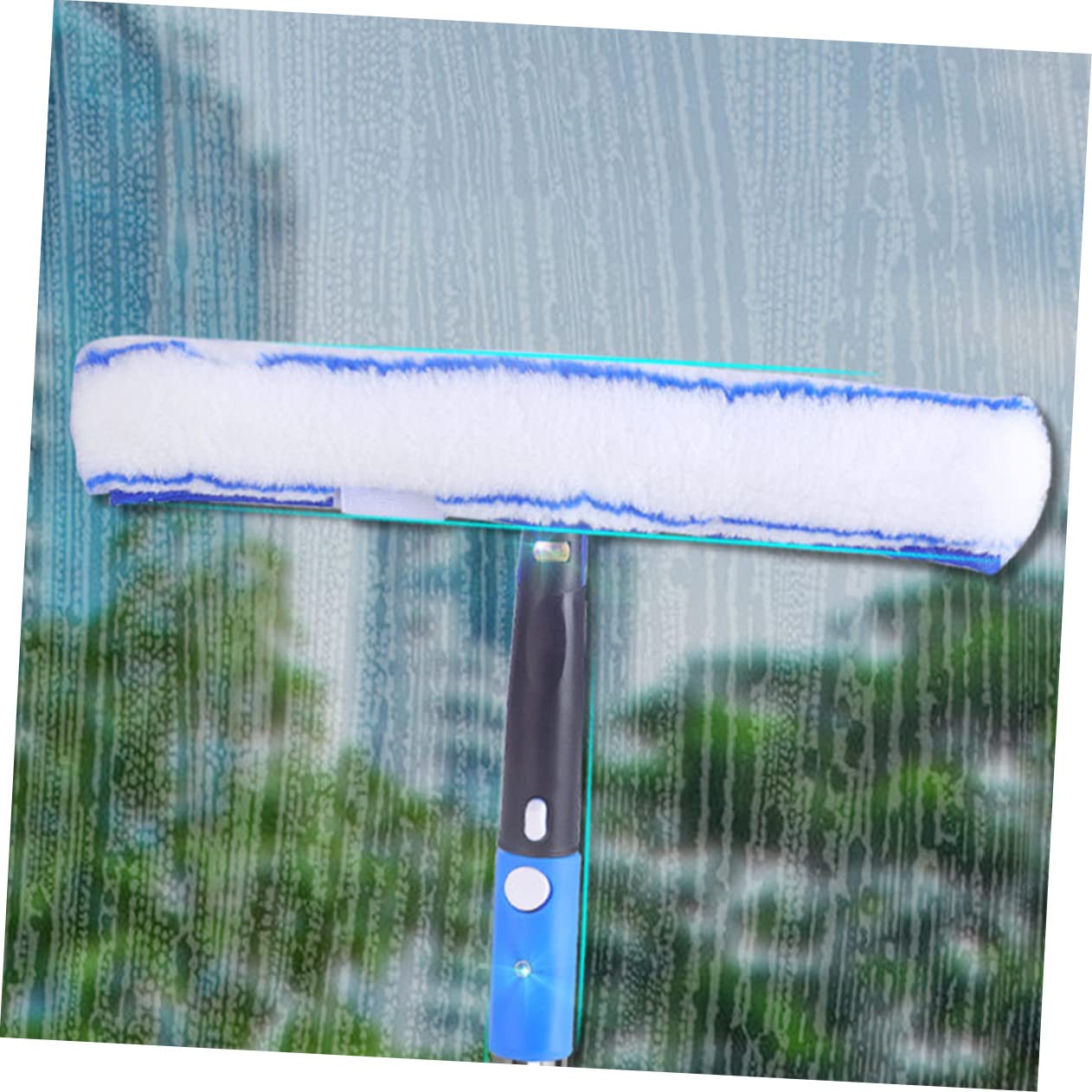Gatuida Raclette Extensible en Matériau Composite Bleu pour Nettoyage Facile des Vitres et Pare-Brise de Voiture, Kit Léger pour Salle de Bain et Toilettes Plusieurs Styles