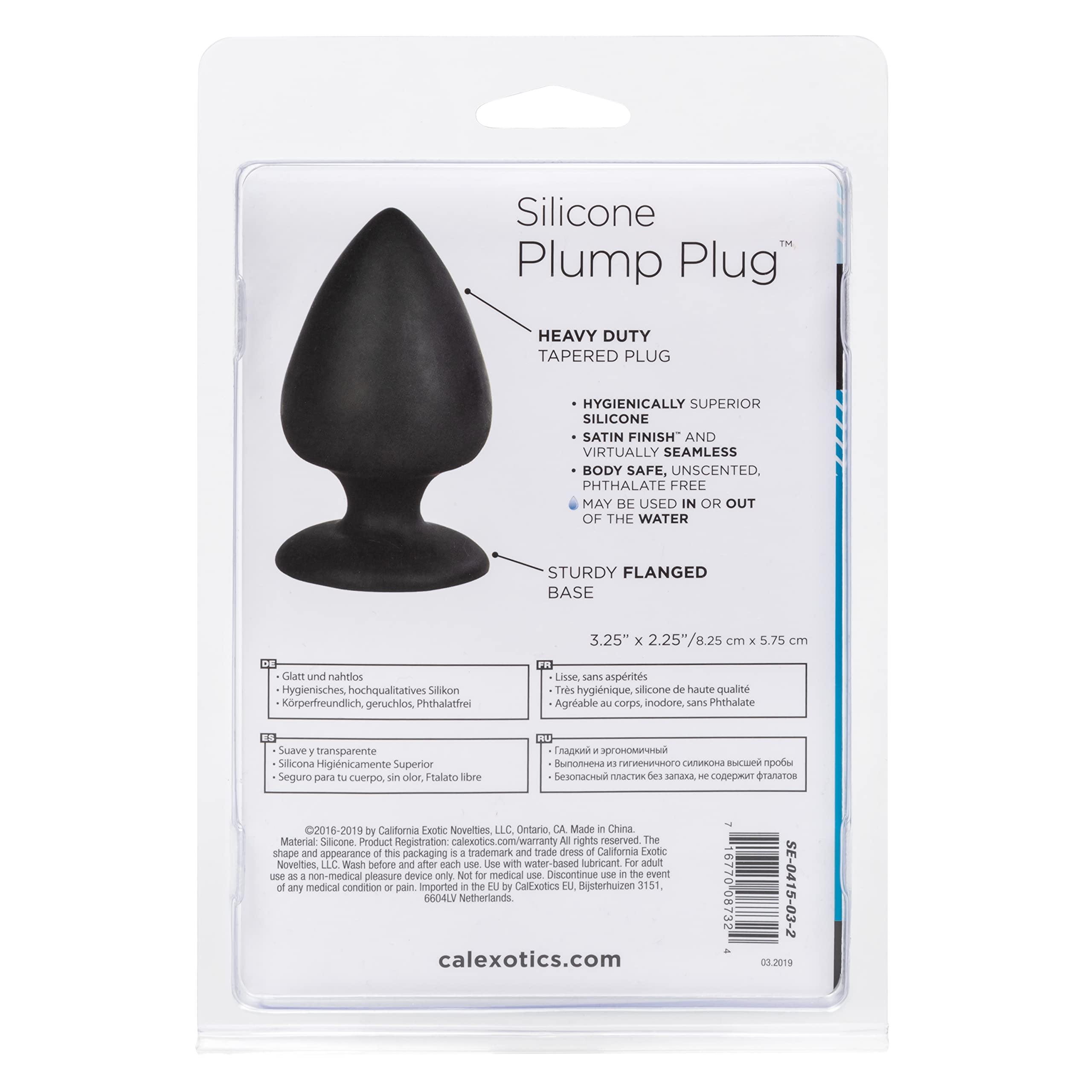 Amazon.com: CalExotics SE-0415-03-2 Silicone Plump Plug : Health & Household Amazon.com: CalExotics SE-0415-03-2 Silicone Plump Plug : Health & Household