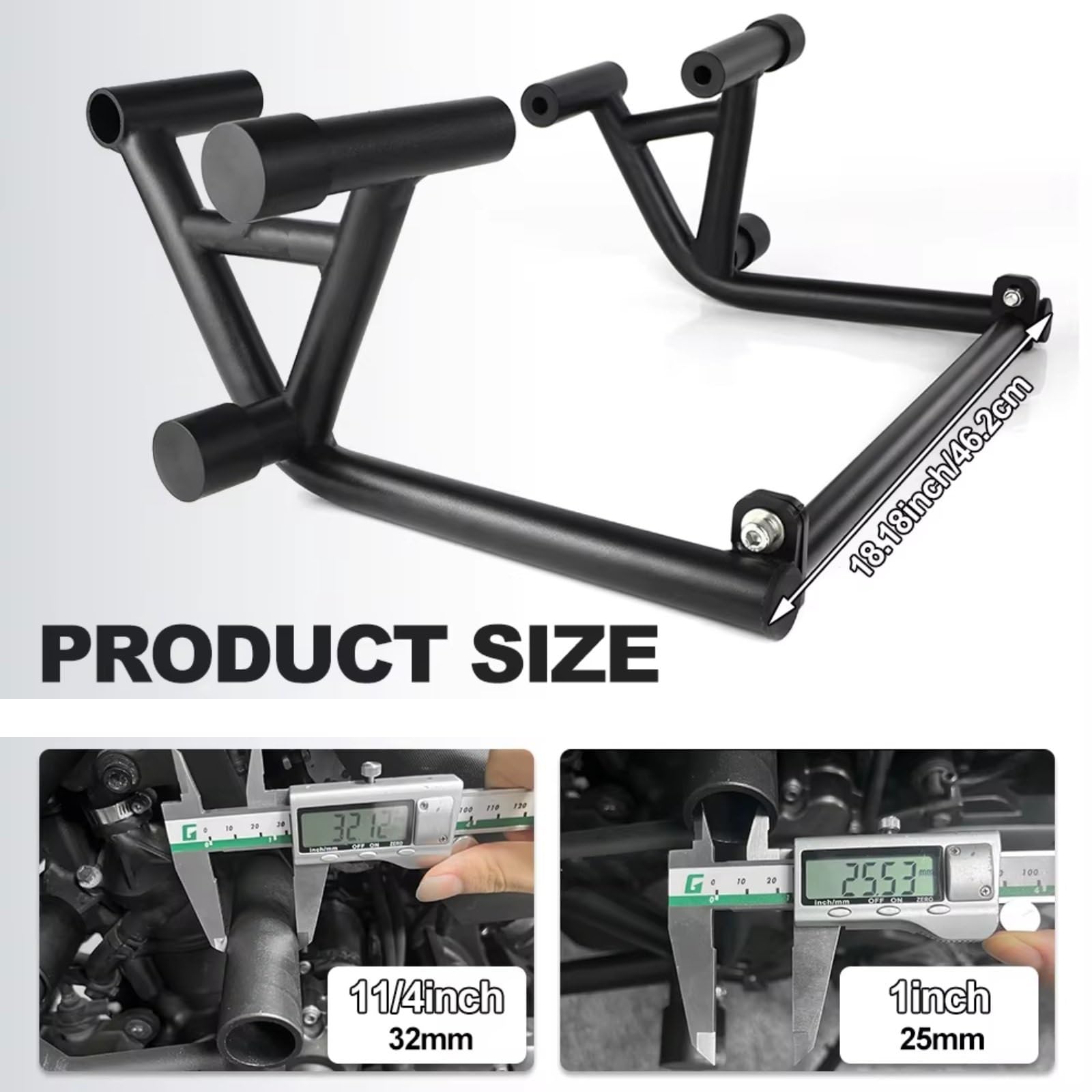Barra Protección Lateral Compatible Con Yamaha Para Xsr700 2015-2024 Protector Marco Parachoques Para Motocicleta Barra Choque Barra Choque Carril Para Carrera