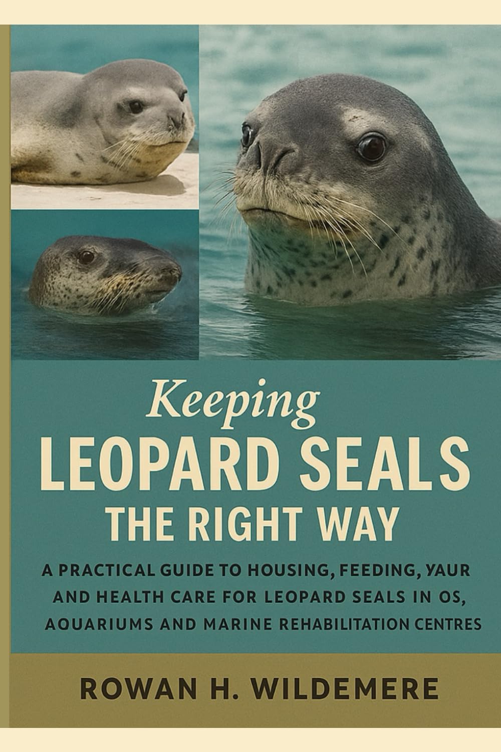 Keeping Leopard Seals the Right Way: A Practical Guide to Housing, Feeding, Behaviour and Health Care for Leopard Seals in Zoos, Aquariums and Marine Rehabilitation Centres