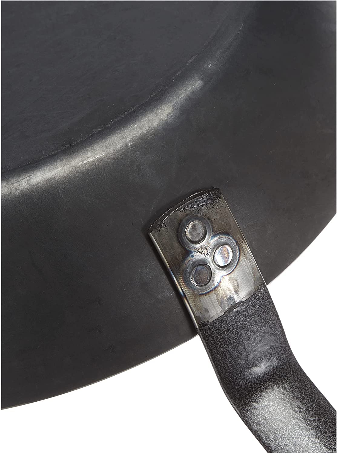 Pentole Agnelli, COFE3006T40, Padella Lionese Leggera, Ferro, Nero
