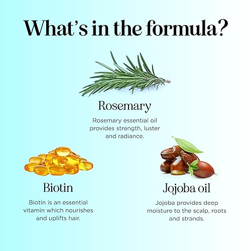 Miniatura 7 de Champú y acondicionador de biocina natural para pérdida de cabello, bloqueador DHT, estimulador de folículos para el crecimiento del cabello,