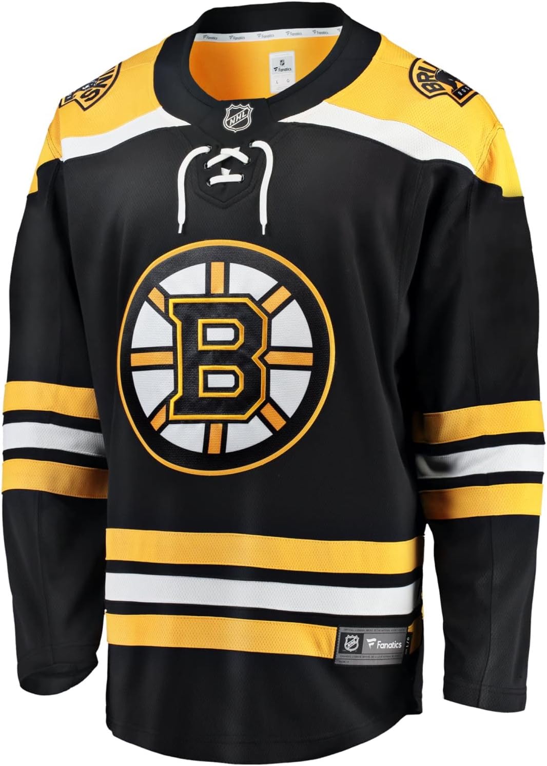 Fanatics Boston Bruins Authentic Black Breakaway Home Jersey (Medium(50))