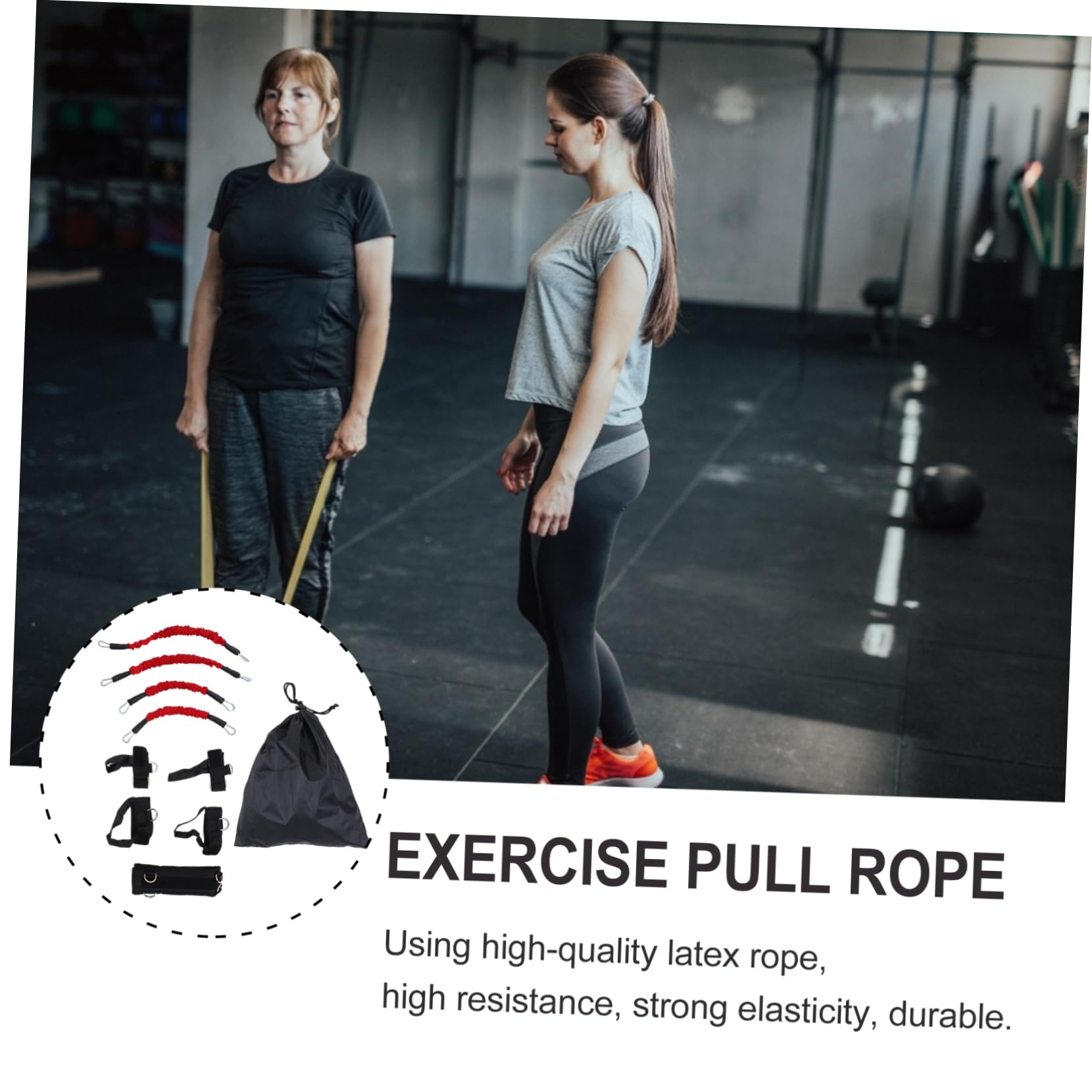 TOYANDONA Bandas De Resistencia para Ejercicios De Fitness Bandas De Resistencia para Ejercicios De Fitness Equipo De Entrenamiento De Fuerza Equipo De Gimnasio para El Hogar Correas