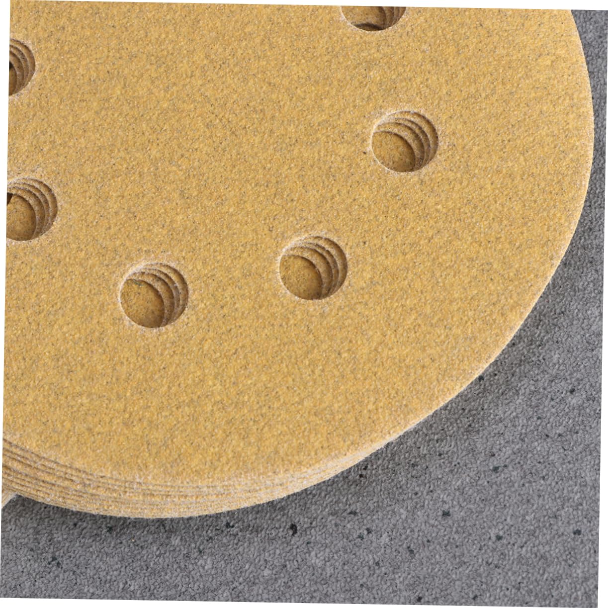 100pcs 5-inch 8-Hole 120 Grit Sanding Discs Hook and Sandpaper Pads for Paint and Wood