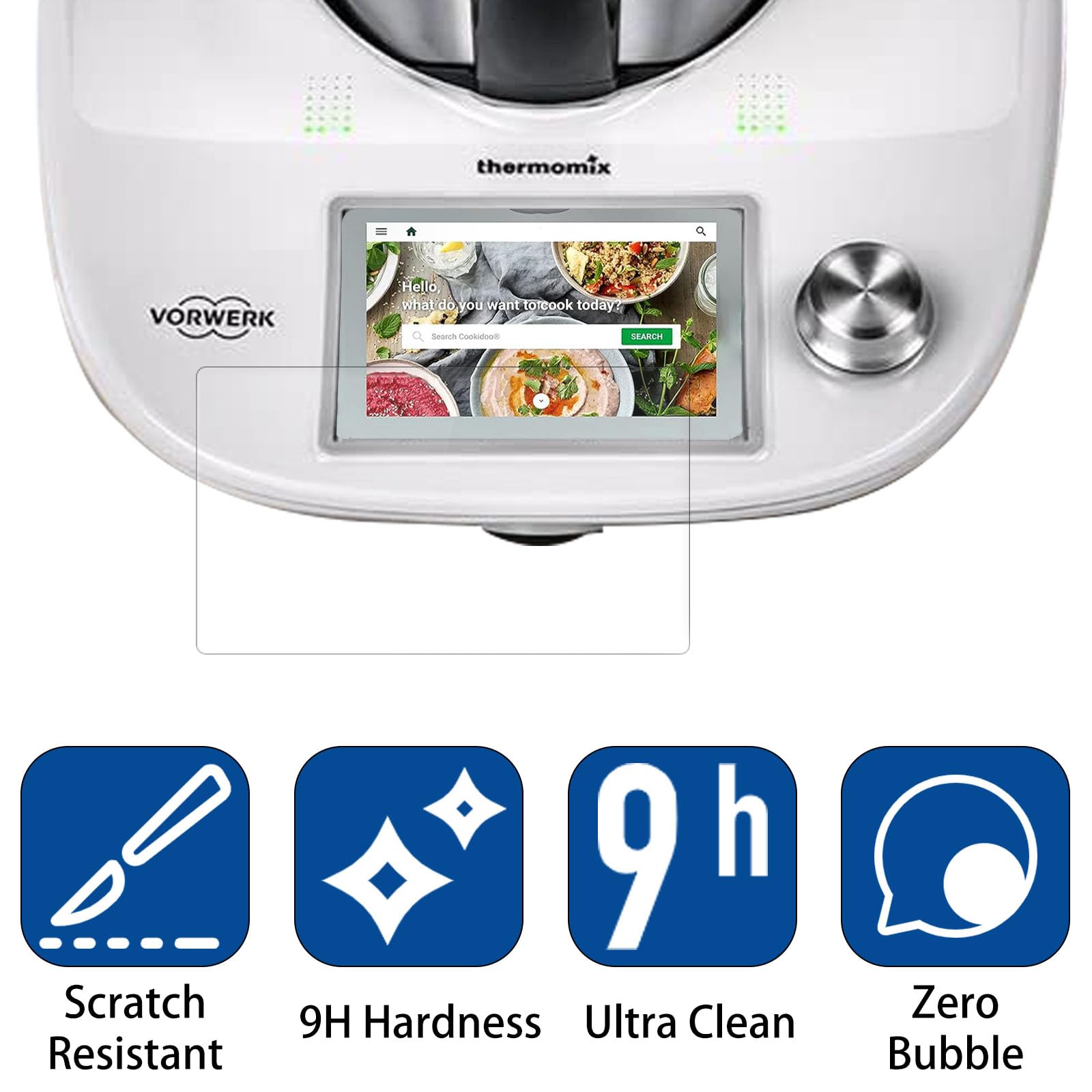 Pellicola Protettiva Per Vorwerk Bimby TM6 [Confezione Da 2 - Foto 8