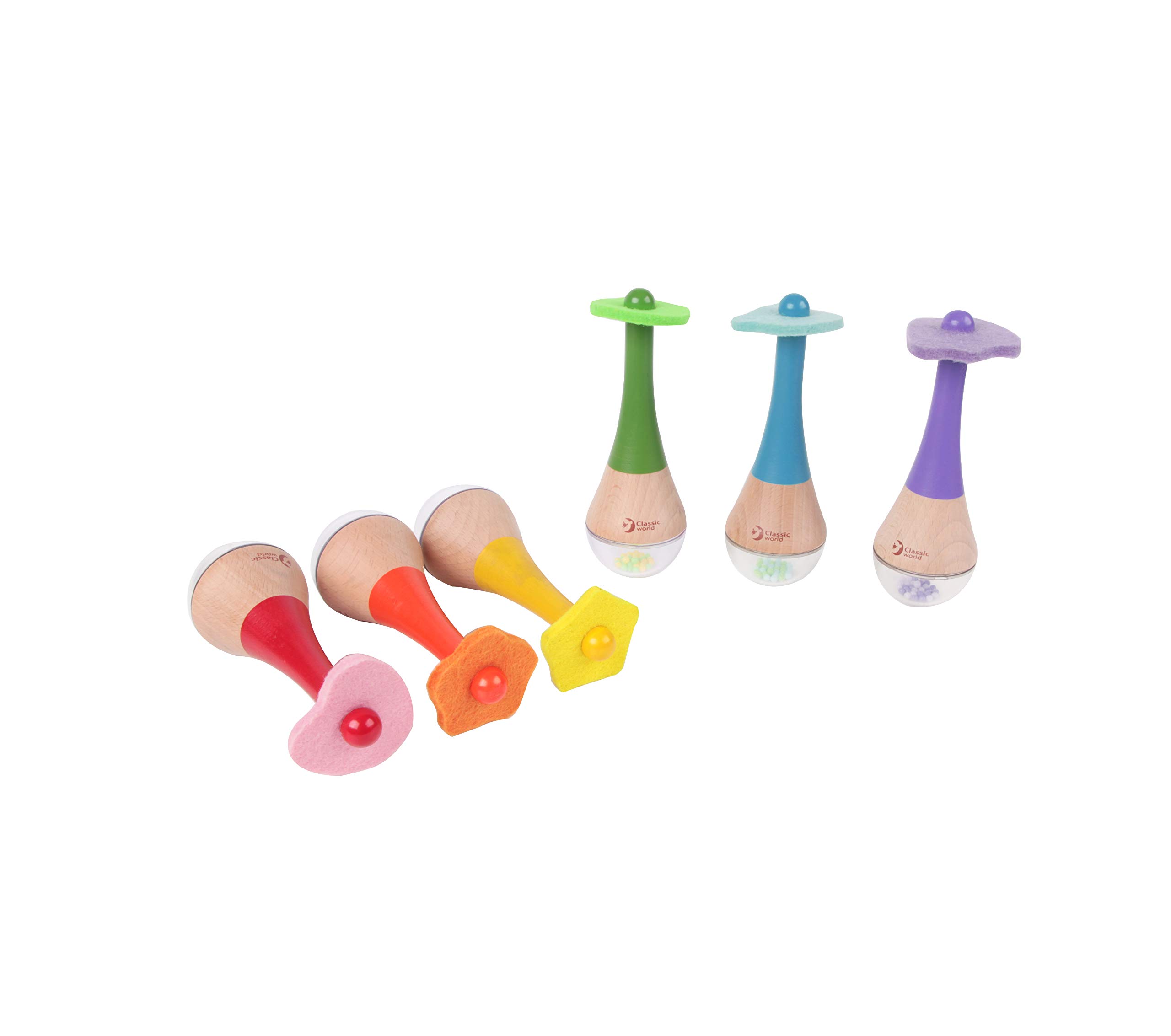 Rainbow Maracas 1pc - Assorted