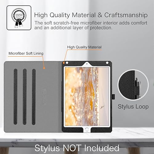 Miniatura 6 de Fintie - Funda para iPad 9.7 2018, 2017  iPad Air 2  iPad Air , protección para las esquinas, con función de atril, para iPad 6.  5. generación,