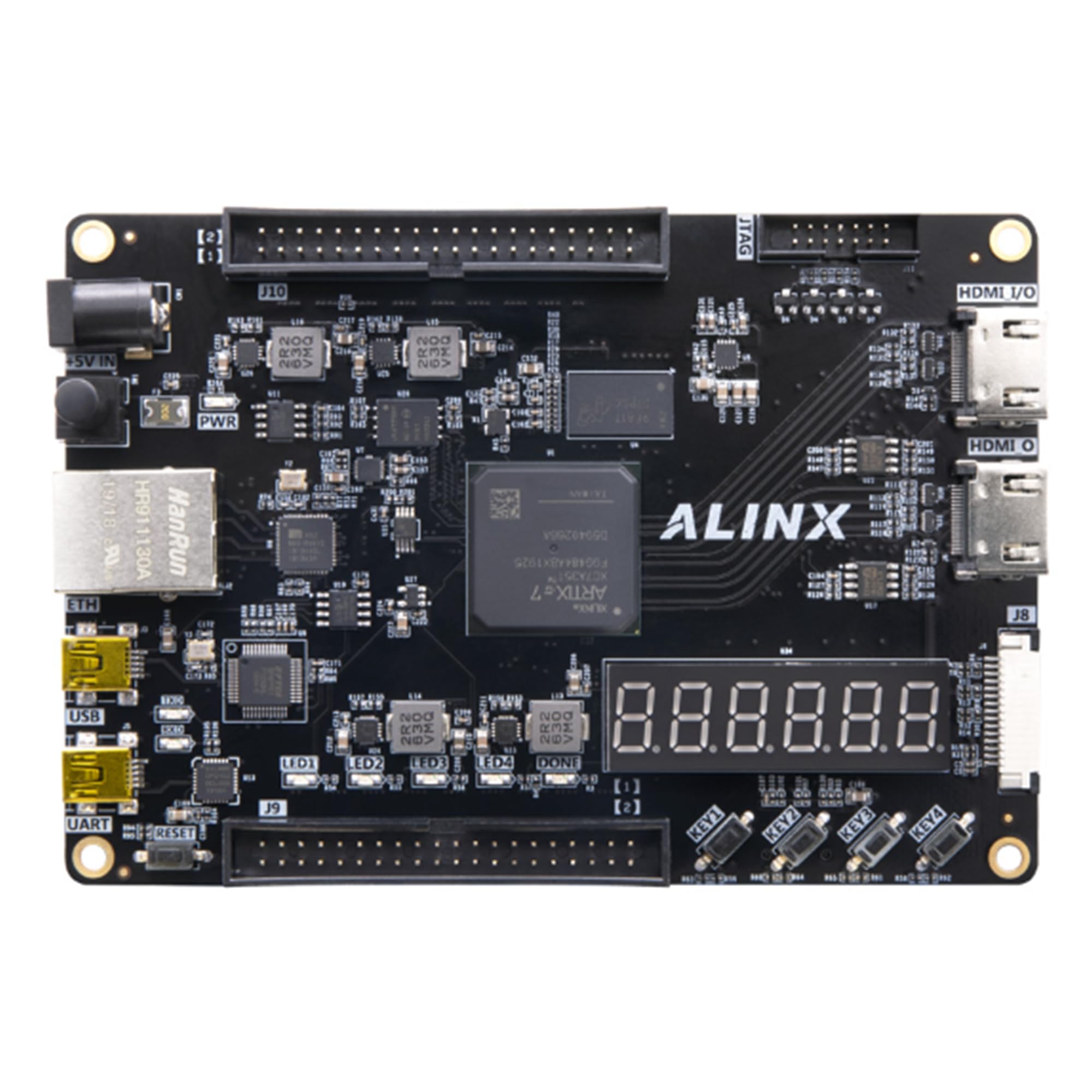 MiiElAOD AX7035B: Xilinx Artix-7 DEVELOPMENT BOARD XC7A35T (FPGA Board)