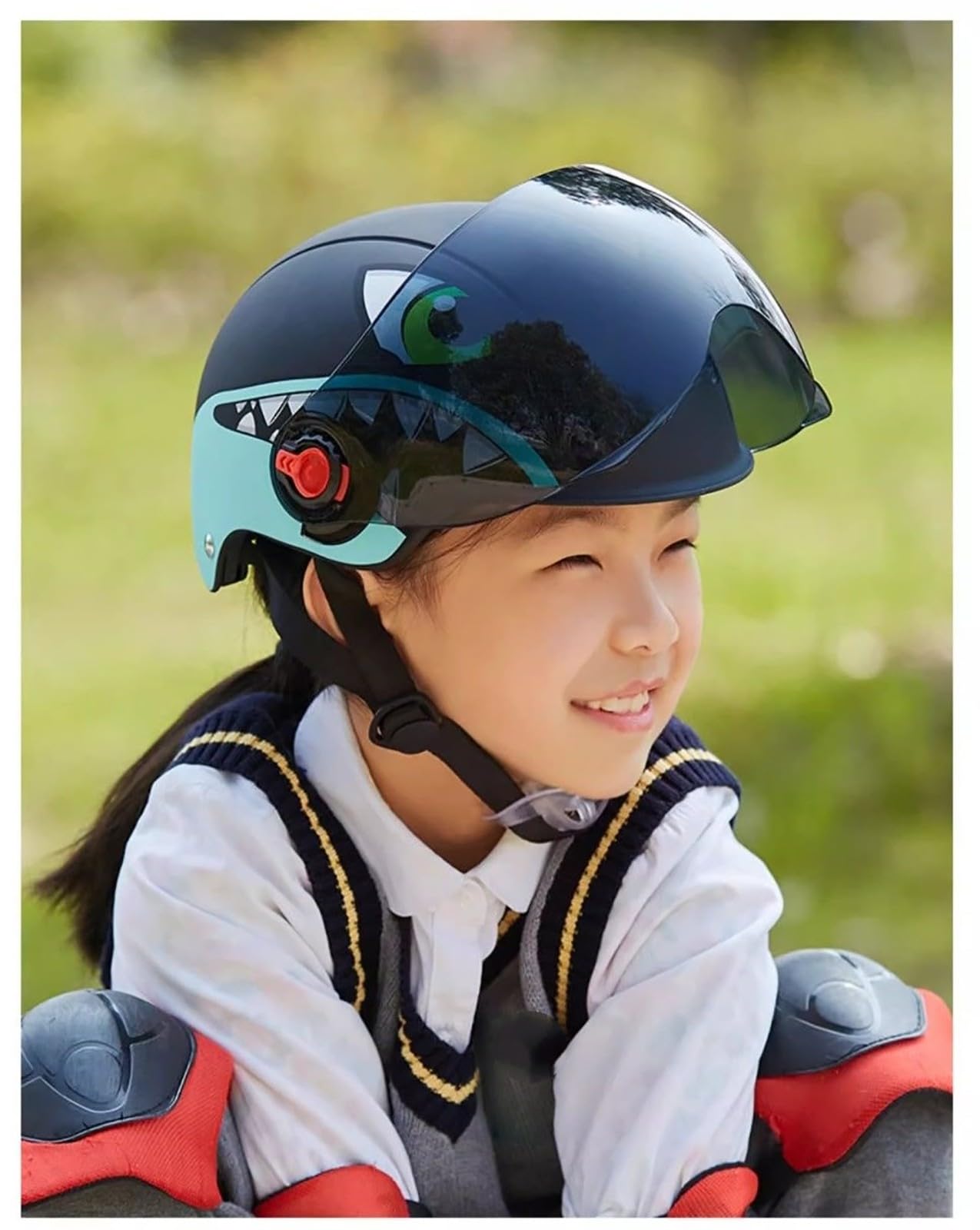 Kask dziecięcy, rower dziecięcy, skuter, Cruiser, kask na deskorolkę dla dziewcząt i chłopców, wielofunkcyjny kask dziecięcy z wizjerem, certyfikat ECE 2205
