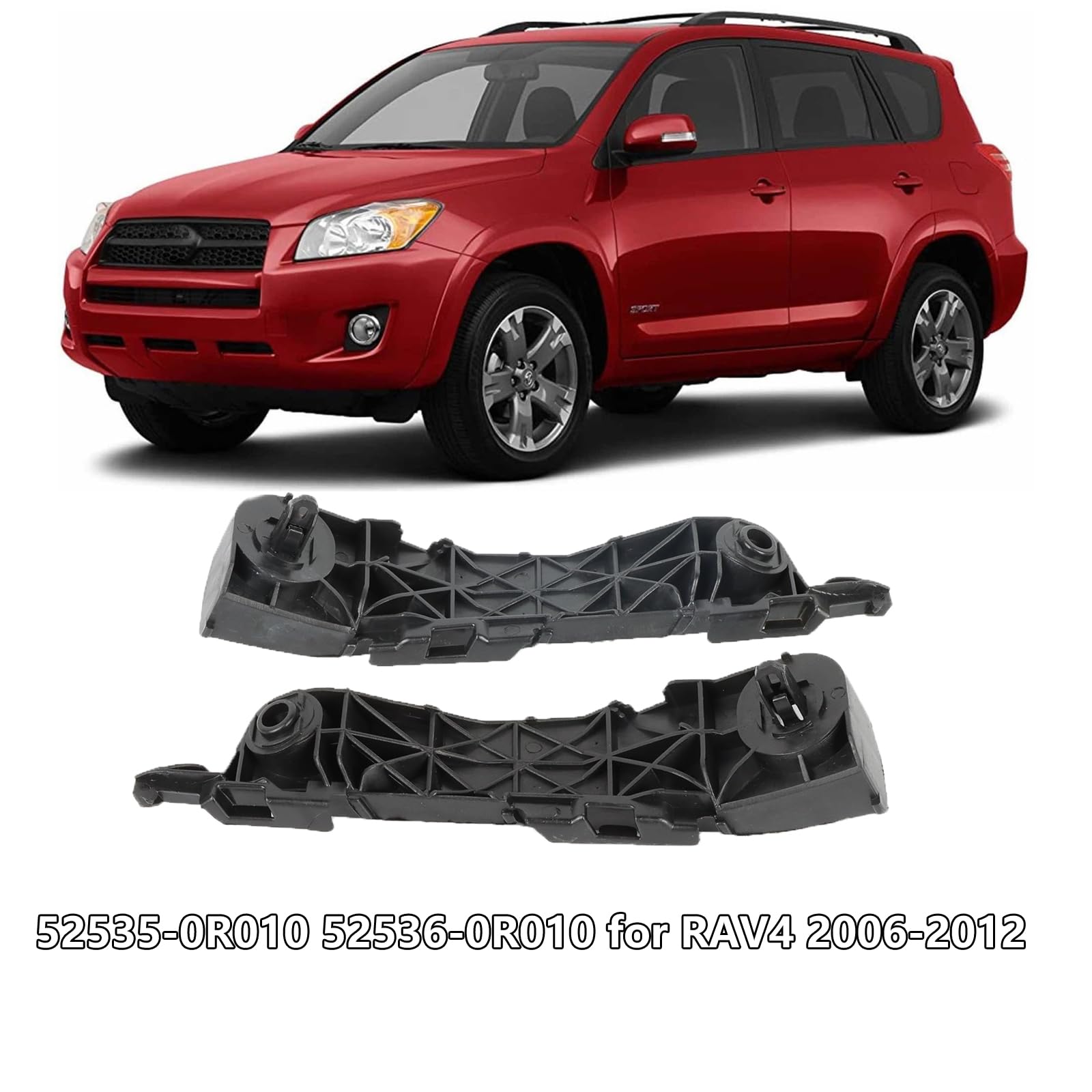 Supports pare chocs avant CITROËN C3 II phase 2, 2013-2016 Neufs brides
