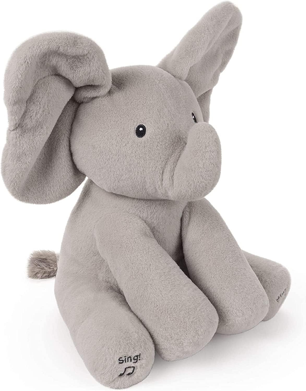 Prancing Unicorn Flappy Ear Elephant Toys for Kids & Toddler Age 2-3-4-5 Year with Music Battery Oprated Sings & Talk Moves Ears Size 30.5 Cm (Color Grey) (B0D34VS95K) Amazon Price History, Amazon Price Tracker