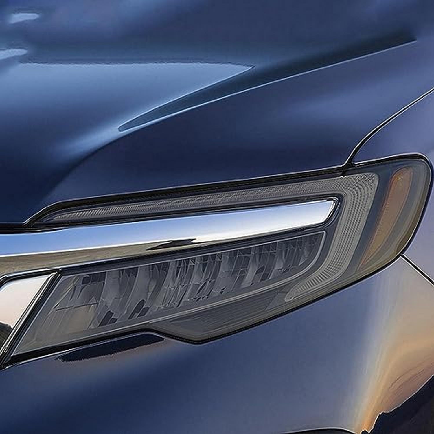Film de protection de phare pour Honda Pilot 2015-2019 en TPU transparent noir