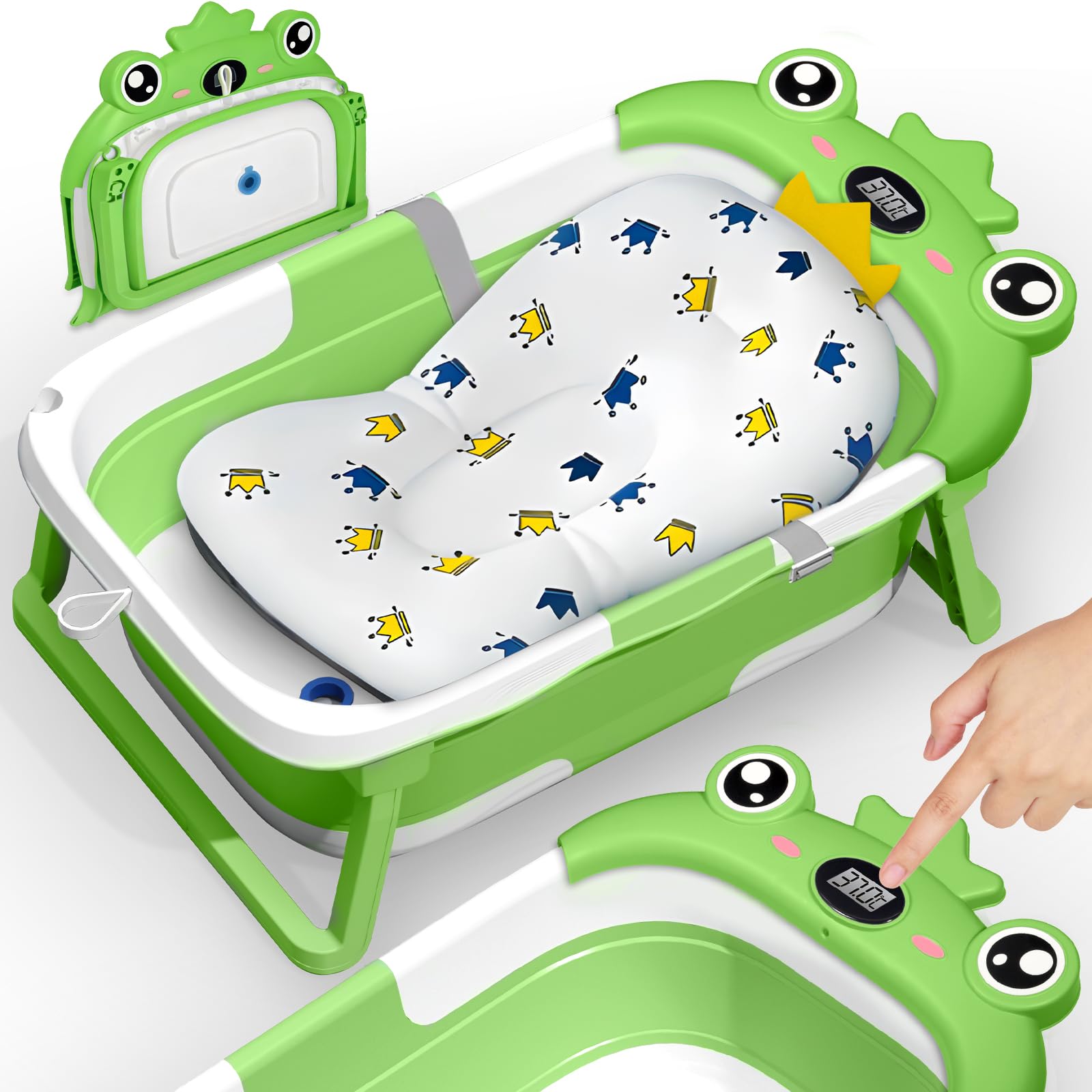 Baignoire Bebe Pliable Baignoire Pliante Pour Bébé De 0 à 6 Ans