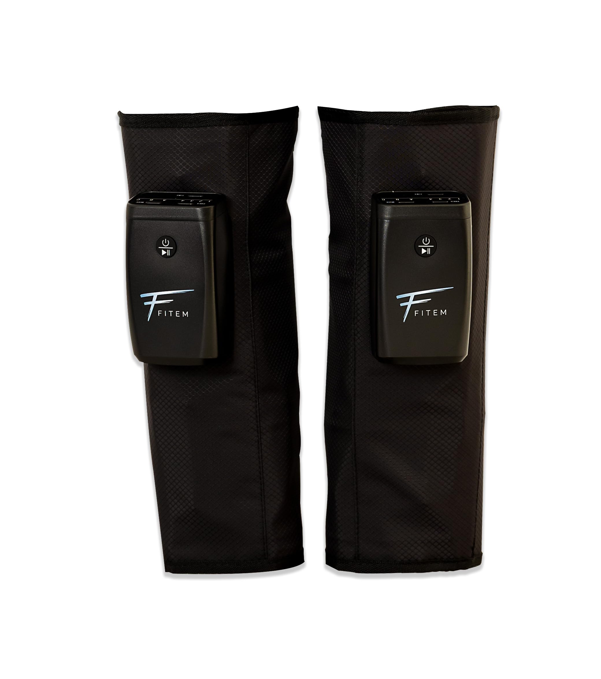FITEM CALF PUMP – kabelloses Massagegerät für die Waden, Pressotherapie mit 3 Kammern, Überlappung, Entlastung für schwere Beine, Lymphdrainage, Sportregeneration, Ödem-Reduzierung, Größe M