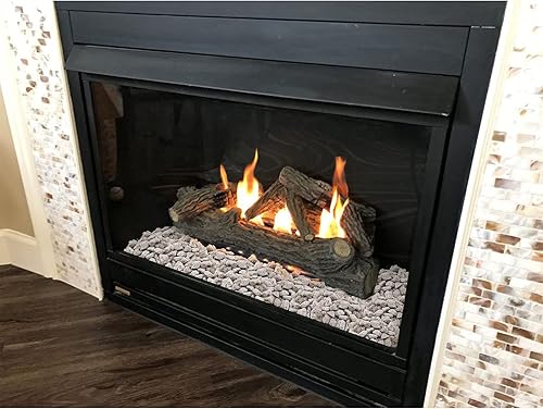 Miniatura 7 de Stanbroil Gránulos ligeros de roca de lava blanca, rocas volcánicas naturales, piedras decorativas para paisajismo para Outland Living Bond