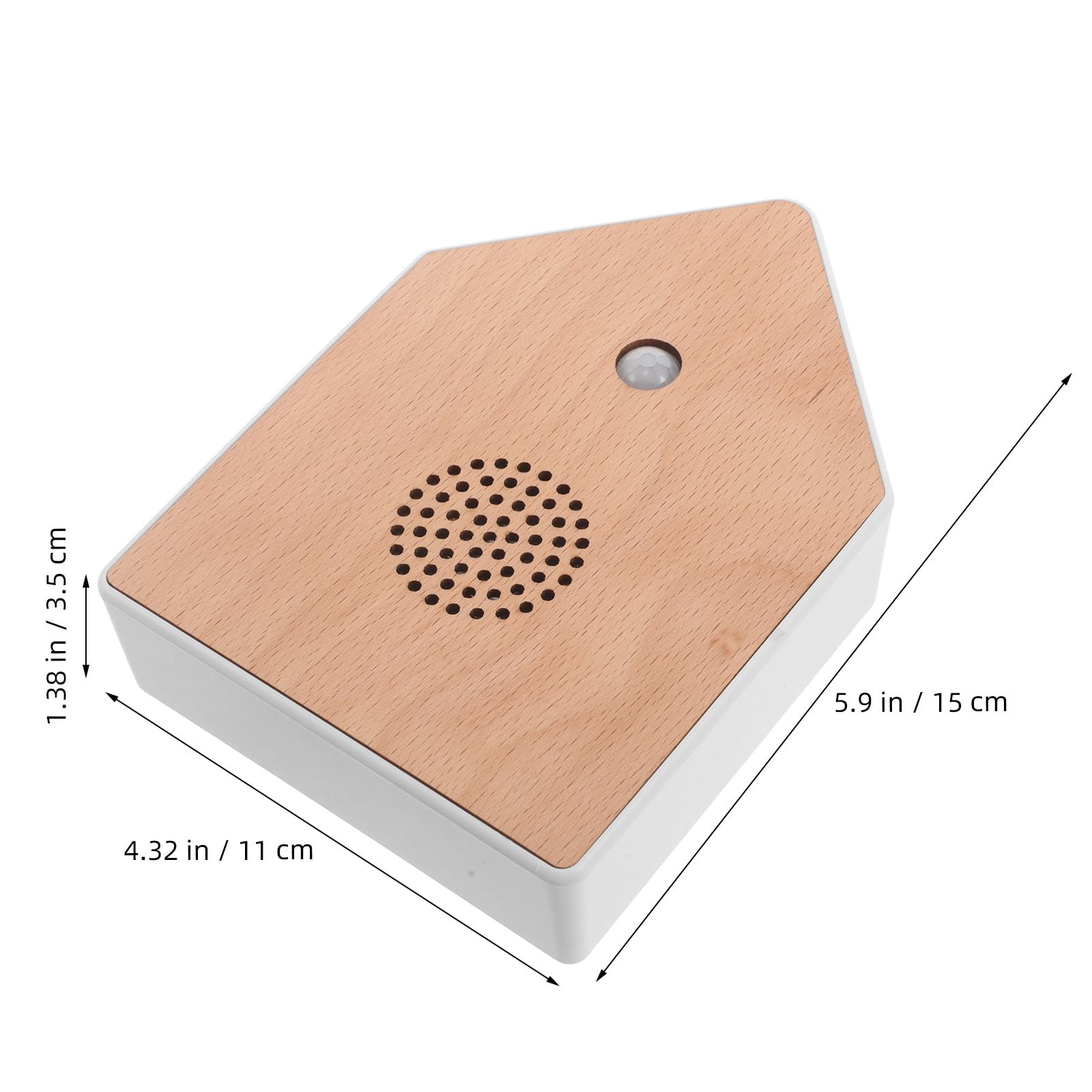 Caja de música con sensor de movimiento, temporizador y generador de ruido blanco, 4 sonidos relajantes. Herramienta compacta de viaje para la relajación y la meditación de adultos.