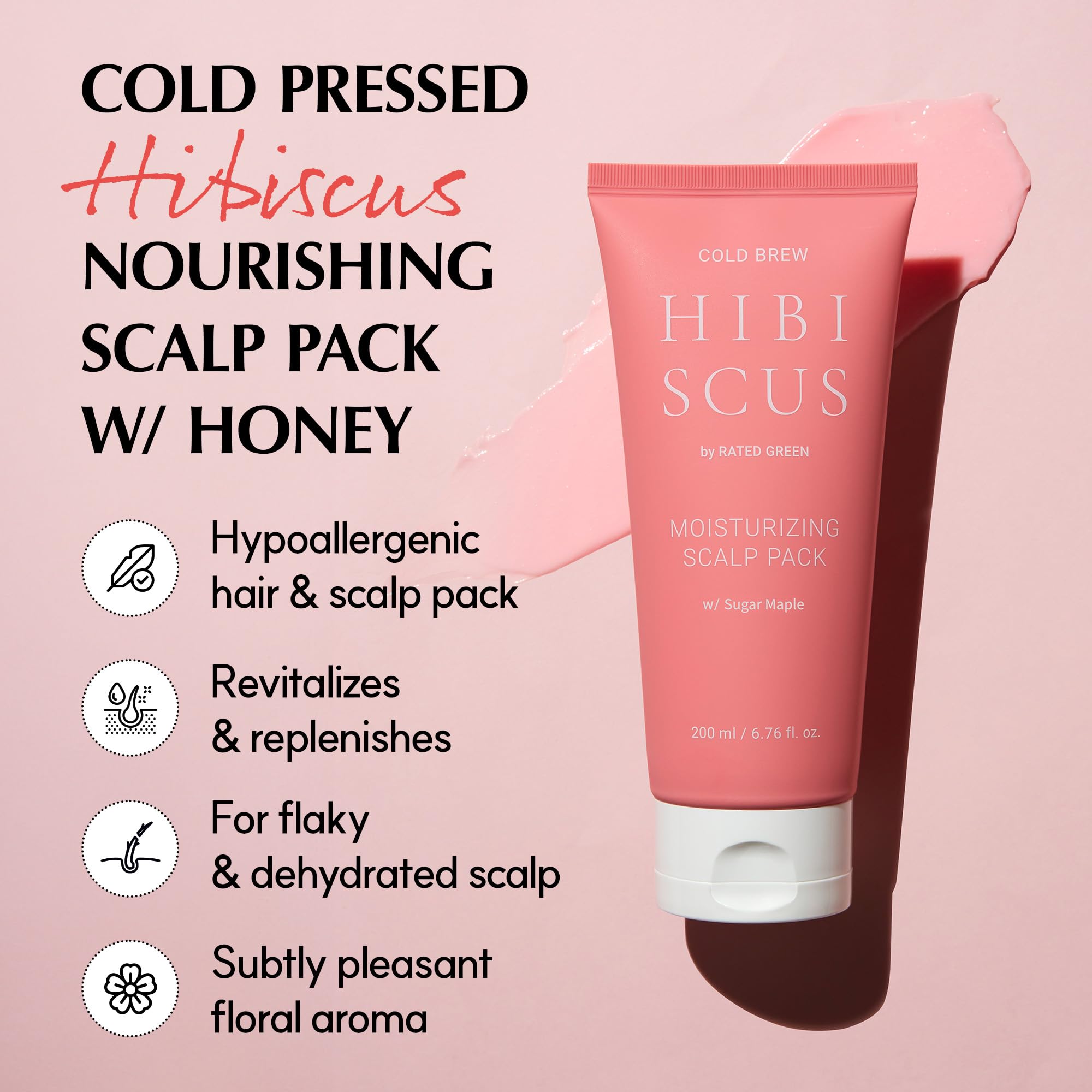 RATED GREEN Cold Press Avocado Nourishing Scalp Pack 200 ml 221 g, Colourful, 200 ml (Pack of 1) - Image 3