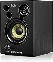 Vista 2 de Hércules DJMonitor 32: 2 x 15 vatios RMS altavoces de monitoreo activos, negro