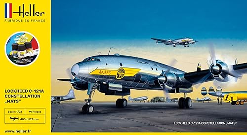 Miniatura 3 de Maqueta avión Kit de inicio C-121A Esteras de constelación