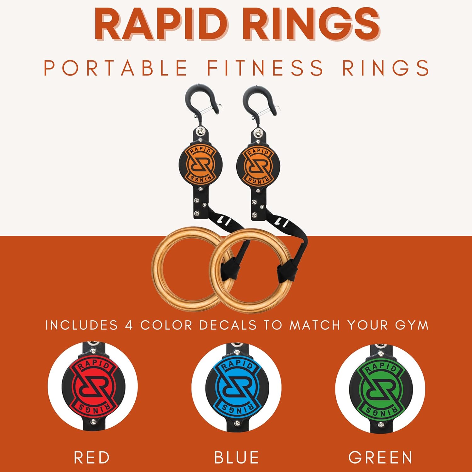 Rapid Rings – Portable Gymnastic Rings for Strength, Stability, and Skill Training Anywhere