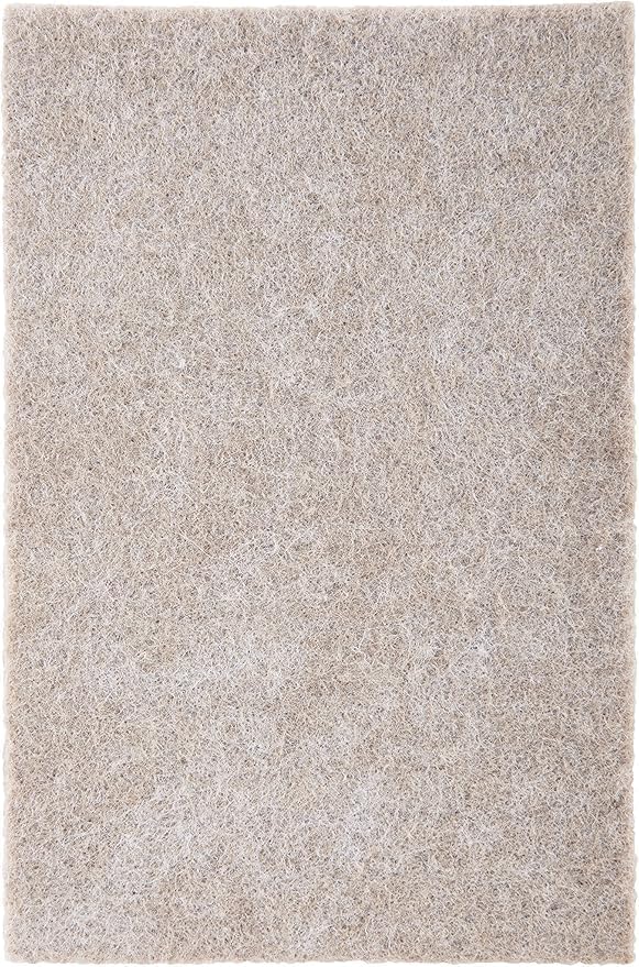 MR. DIY Crafts 2 Pcs, Furniture Foot Chair Legs Square Self-Stick Self Adhesive Floor Protection Felt Eva Pads Protector Felt Furniture Pads. (2, Beige, 8.5 x 8.5 cm)