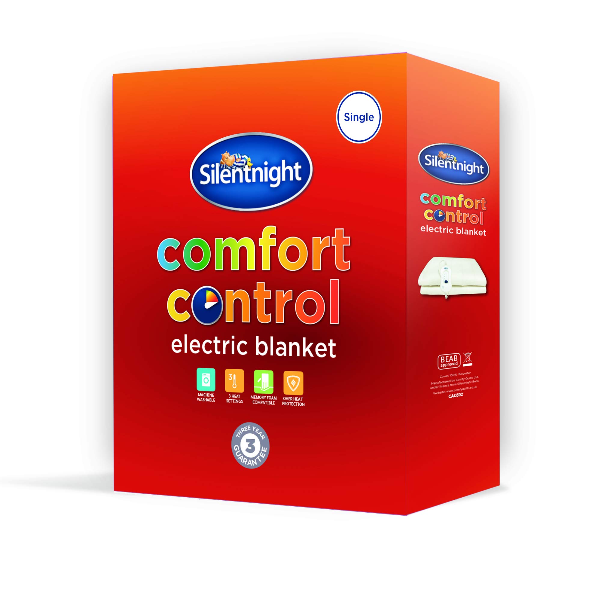 Silentnight Comfort Control Electric Blanket - Double