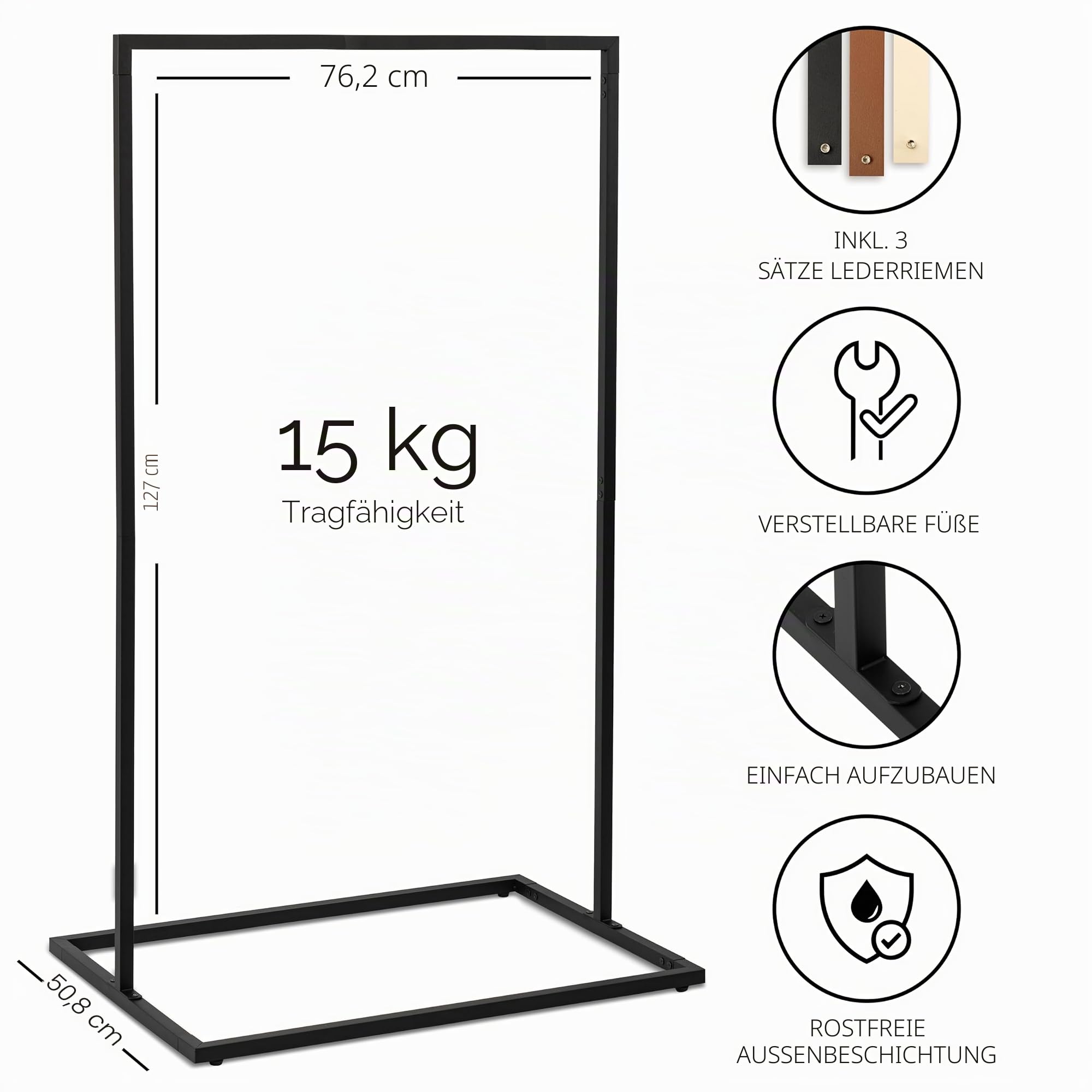 Eleganter Hochzeits-Willkommensschilder-Ständer – stabiler "Welcome to Our Wedding Sign Holder for Seating Charts & Event Decor" – Eine schöne schwarze Metall-Staffelei, um Gäste willkommen zu heißen
