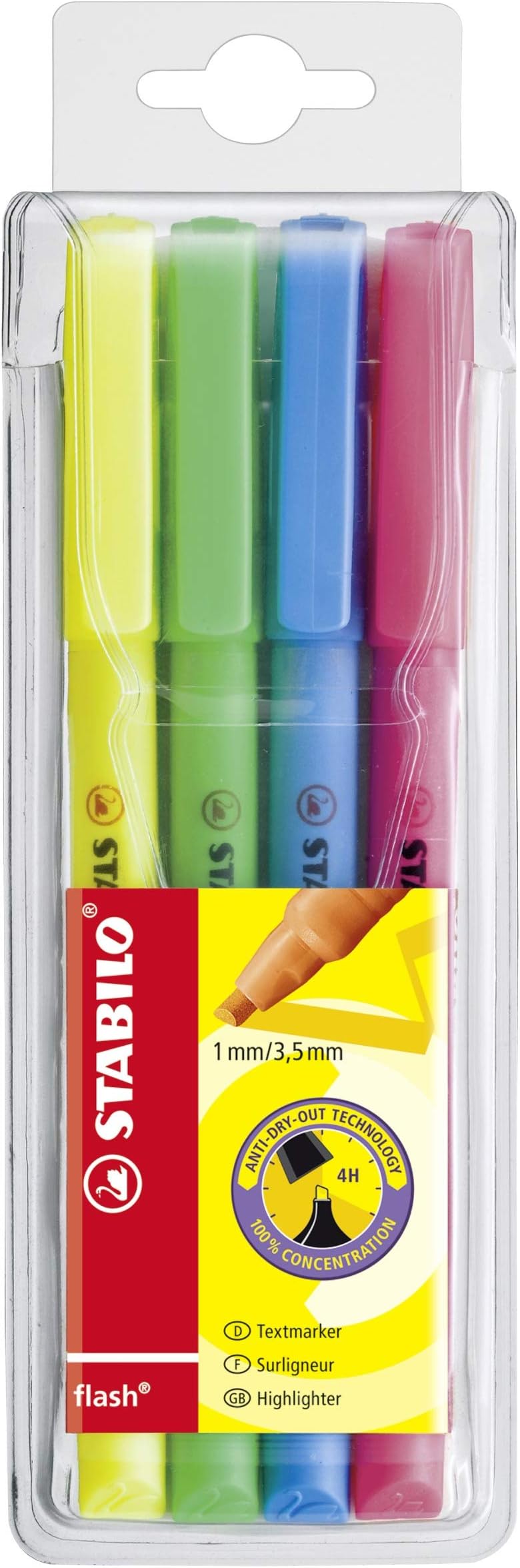 STABILO Textmarker NEON - 10 Bunte Stifte Für Mehr Übersicht