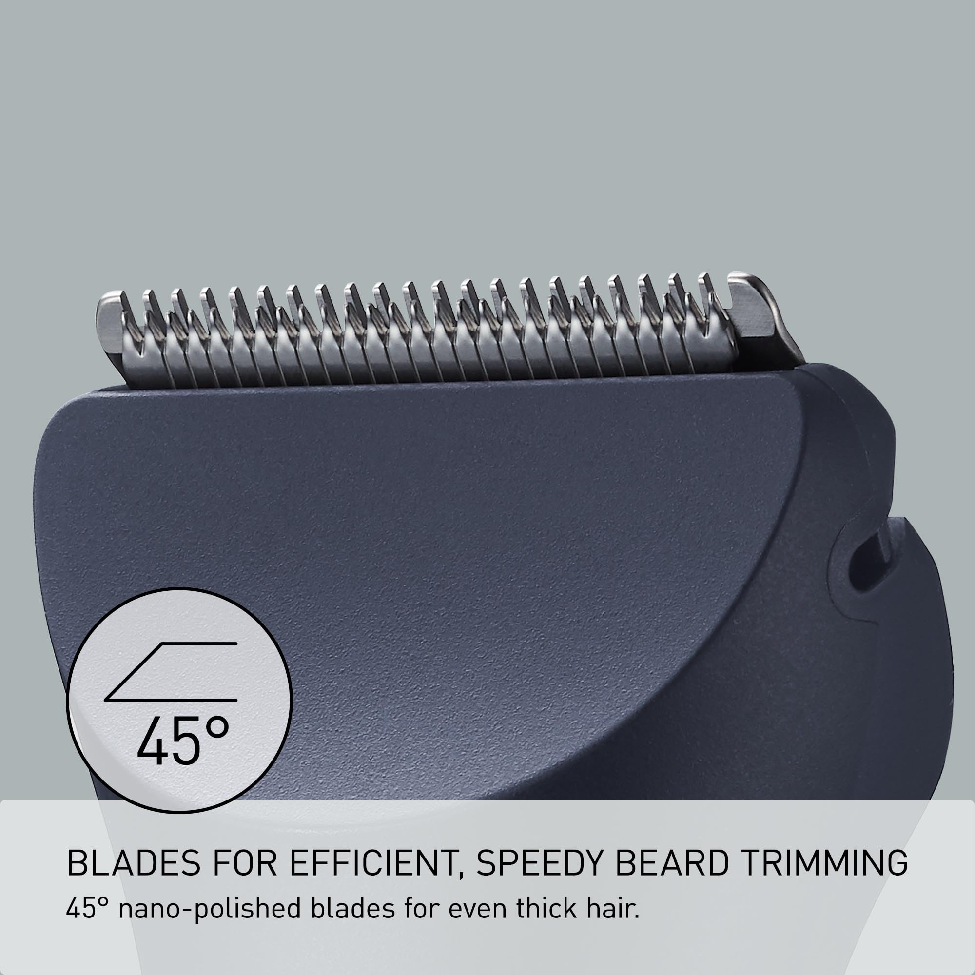 Panasonic MultiShape Electric Hair Clipper with Four Dual Comb Attachments for Cutting Lenghts from 0.9-30mm, Cordless, Waterproof Wet/Dry Hair Trimmer for Men with Long-Lasting Battery - ER-CKN3-A