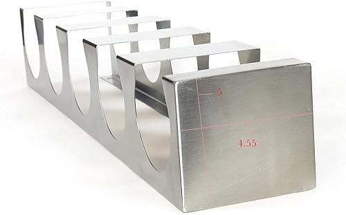 Miniatura 7 de brightmaison Alex - Estante para vino montado en la pared, soporte para botellas de vino para 5 botellas, organización de cocina y almacenamiento de