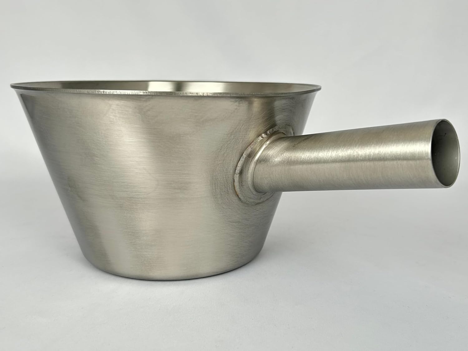 Sugiko SA0938 SH-643 18-8 Ladle, Wooden Handle Type (Wooden Handle Sold Separately), Welded Around Handle