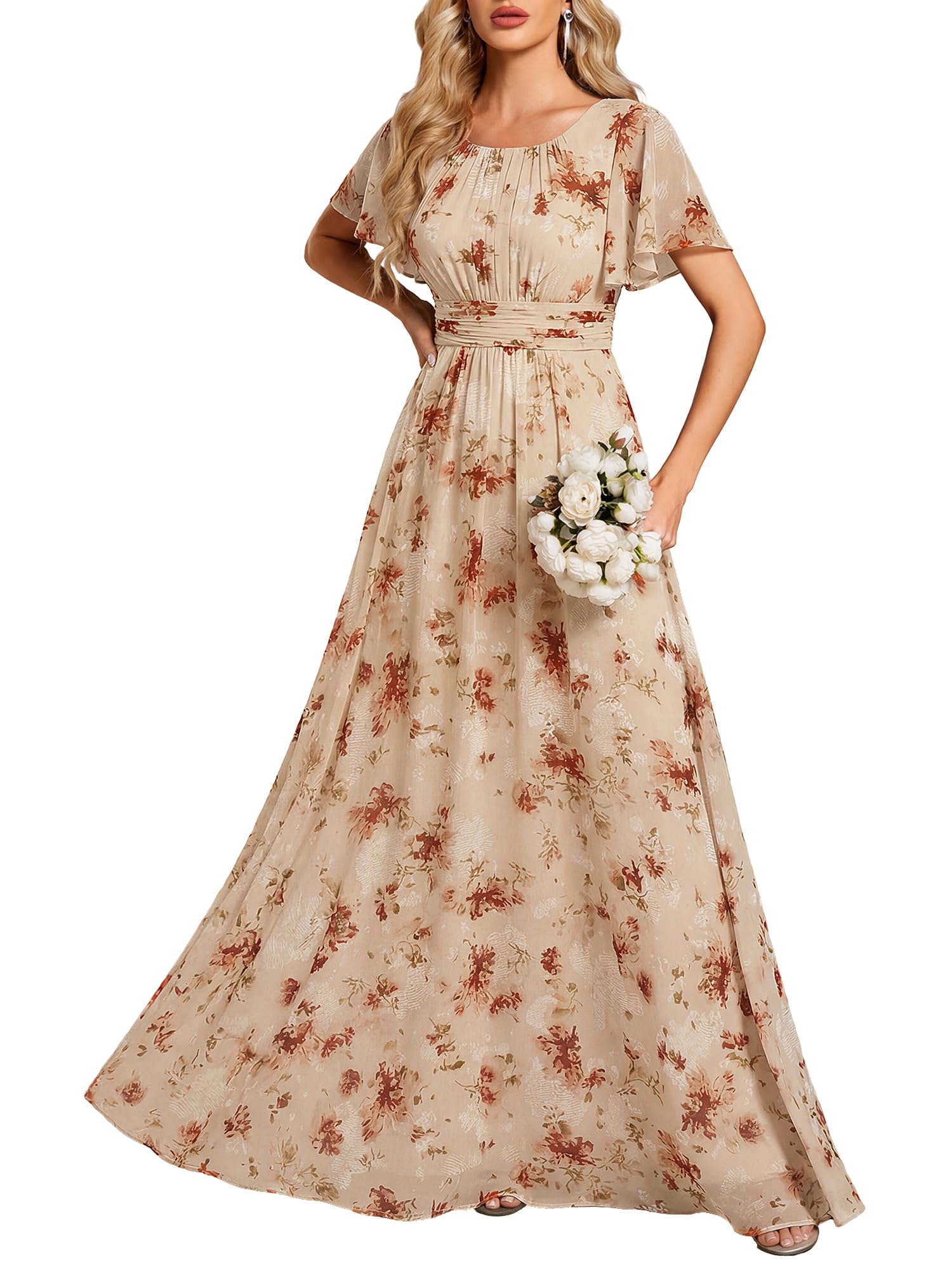 Ever-Pretty Women's Chiffon Formal Dress Mother of the Bride Dresses