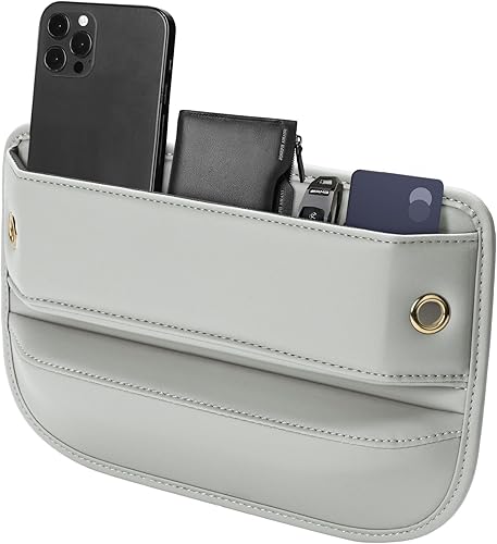 Owntow XN001 - Llenador de espacio de automóvil de ajuste universal, organizador de cuero de alta calidad, organizador de automóvil, accesorios de