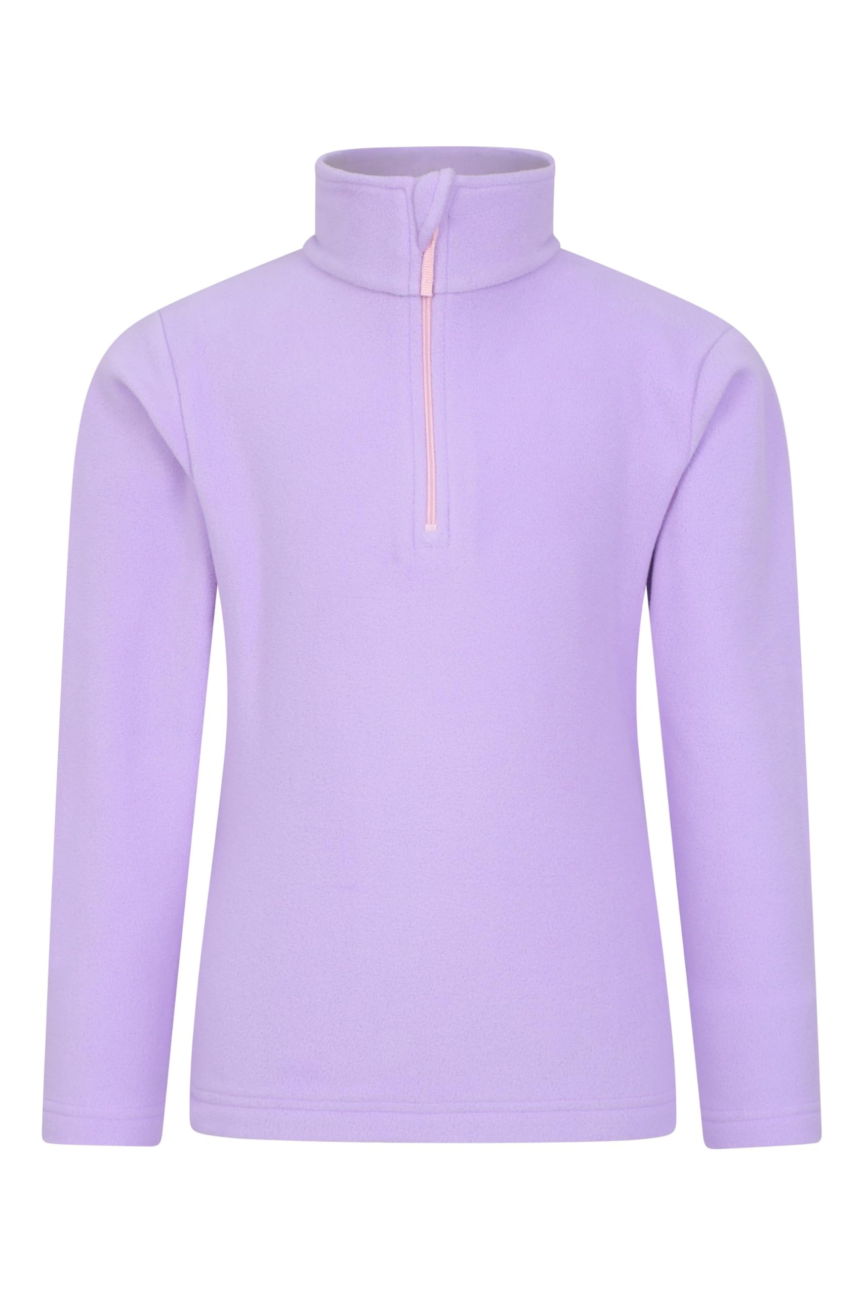 Mountain Warehouse Camber Kids Coral Fleece Top - Lightweight, Quick Drying, Breathable Sweatshirt for Outdoor Activities - Unisex, Suitable for Winter Layering — view 3