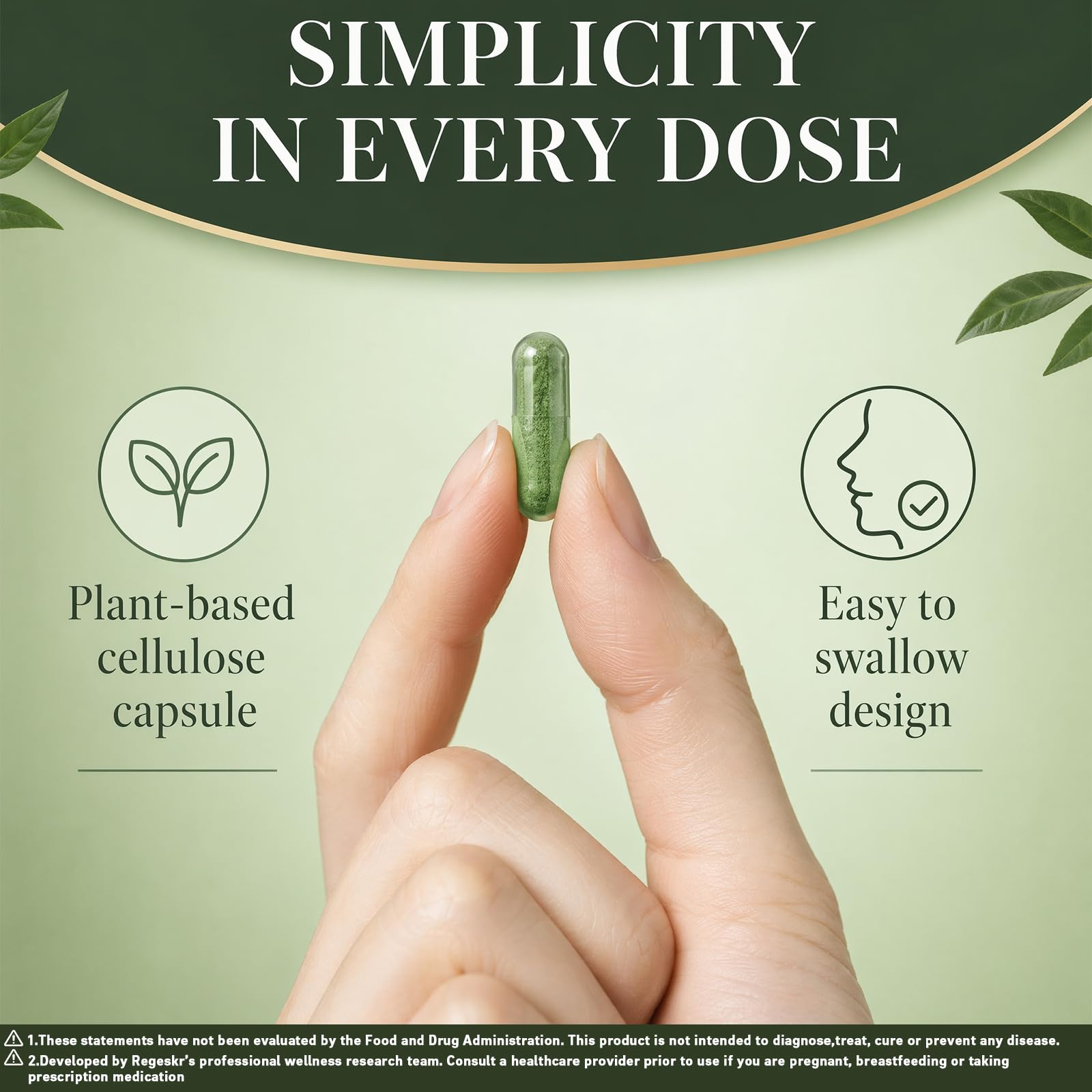 Moringa Capsules Organic, Physicians Choice Handcrafted Pure Moringa Powder Organic, 1200mg Per Serving Vegan Non-GMO Supplement, Boost Wellness & Sustain Life Quality, 1 Bottle (90 Capsules) — Amazon image 3