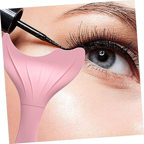 Miniatura 2 de 2 unids rimel cepillo herramientas aplicadores delineador de ojos delineador de ojos plantilla ayuda rímel herramienta herramienta de dibujo