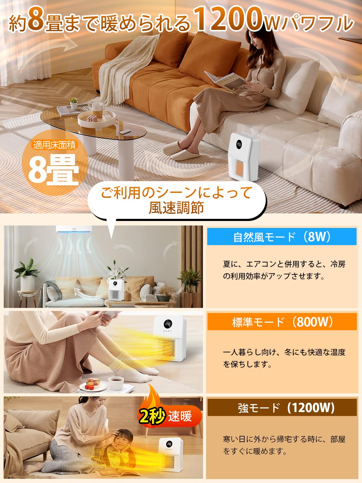 Amazon | ヒーター 壁掛け 脱衣所ヒーター 脱衣場 ヒートショック対策