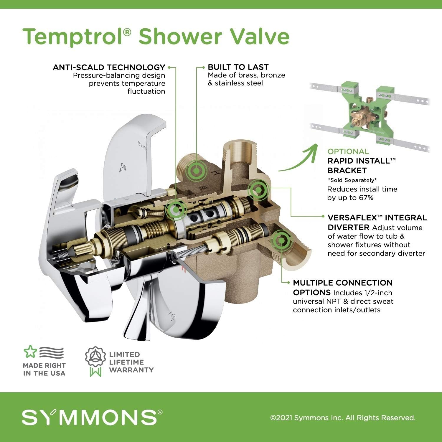 Buy Symmons S262BODY Temptrol PressureBalancing Tub/Shower Valve with
