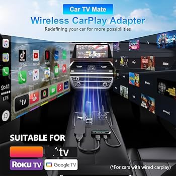 Amazon.com: Car TV Mate Pro with Wireless CarPlay Adapter, 2025