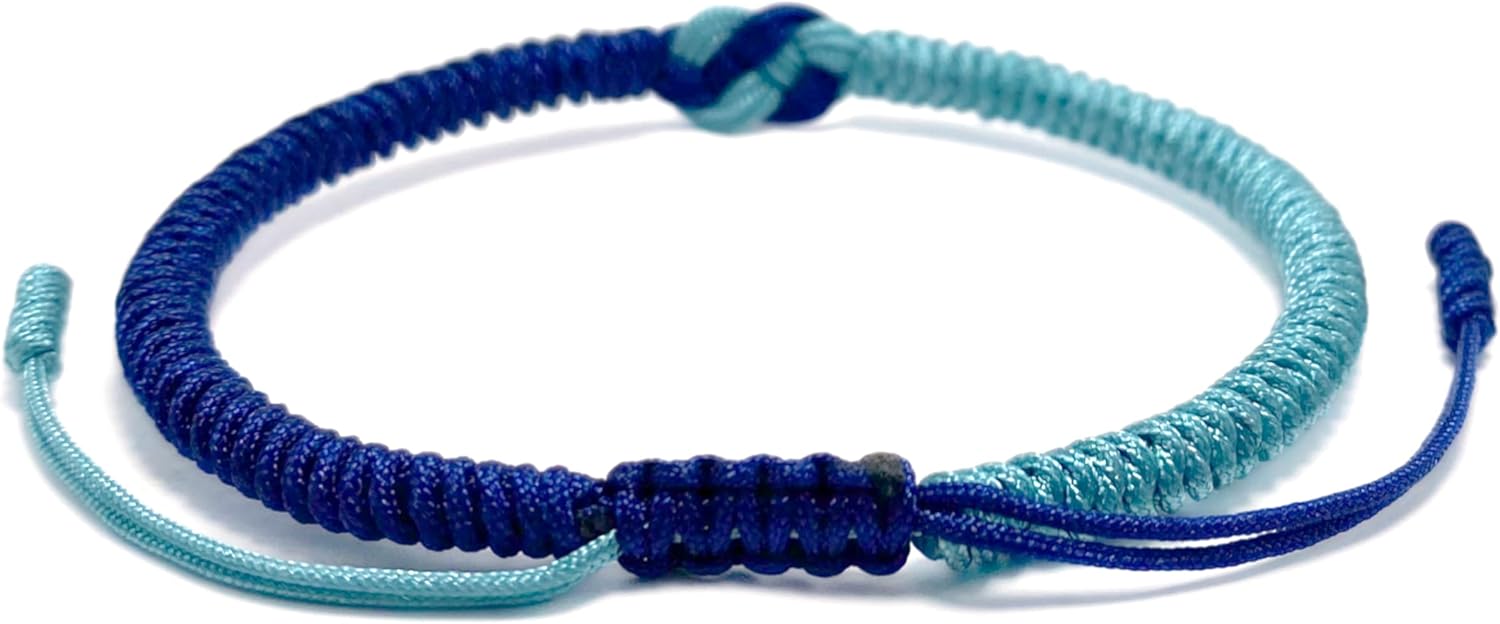 LAMIBEE Infinity Love Multicolor Bracelet for Men Women, Tibetan Lucky Amulet Knot Bracelet, Woven Thread String for Friend and Couple, Peace and Protection - Image 5