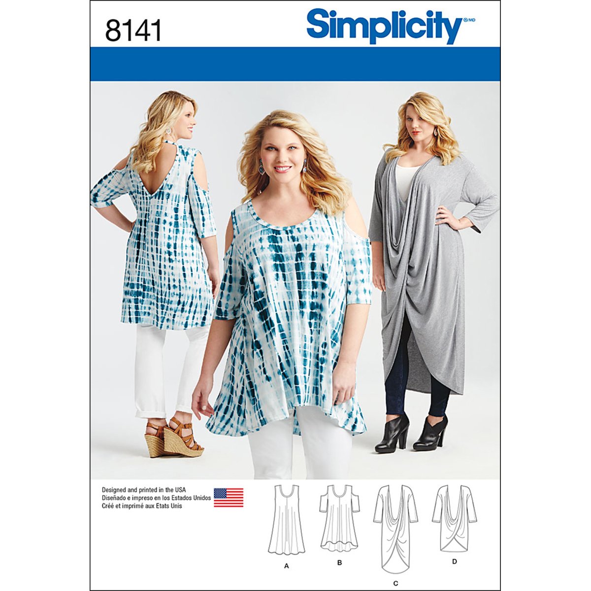 amazon-simplicity-8141-women-s-plus-size-knit-tunic-and-mini-dress